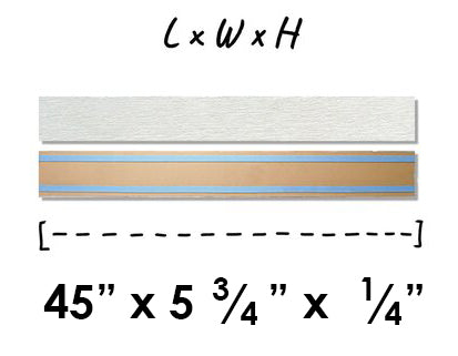 White 3D Wave Wall Planks | Ninth & Vine